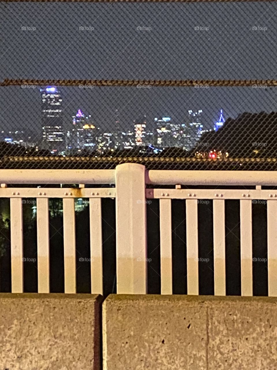 Pittsburgh in the rain