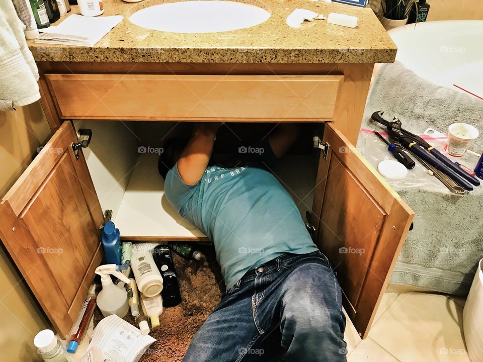 Fixing the sink