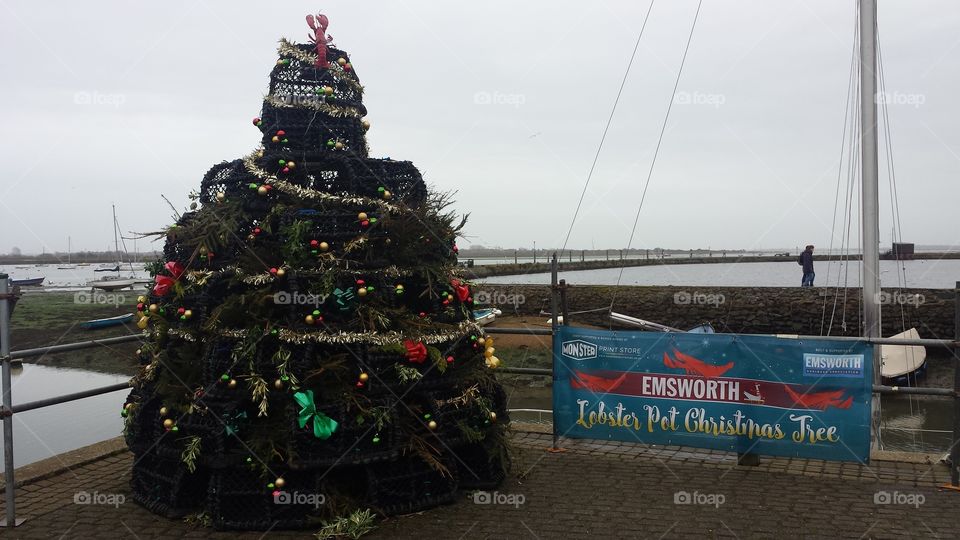 Lobsta Pot Christmas Tree