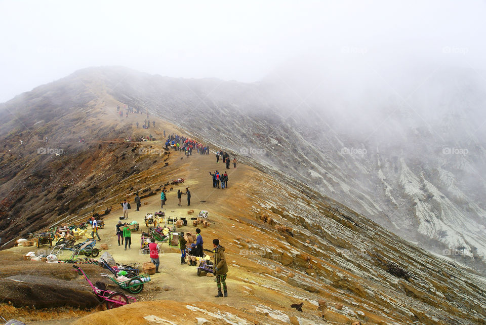 Mount Ijen,  East Java,  Indonesia