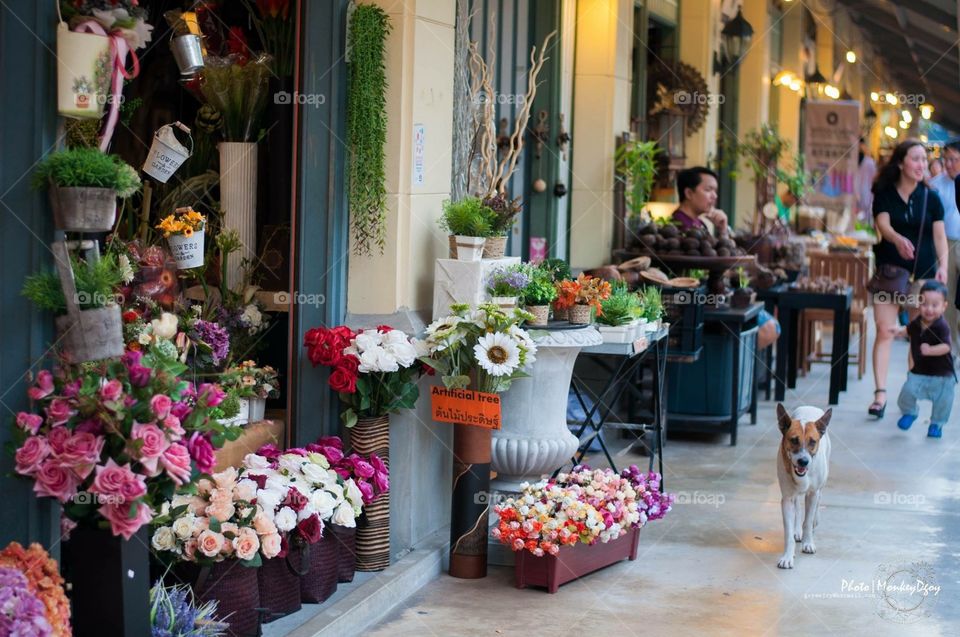 Flowers market 