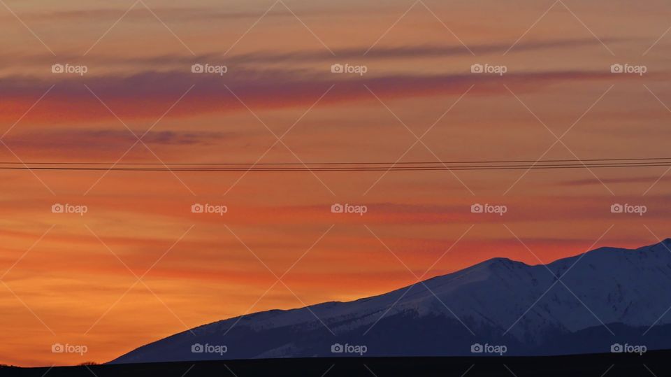 
Snow capped mountain - The sunset in Poland is merely a prelude to the dawn, yet its majesty fills my mind with the most beautiful of dreams