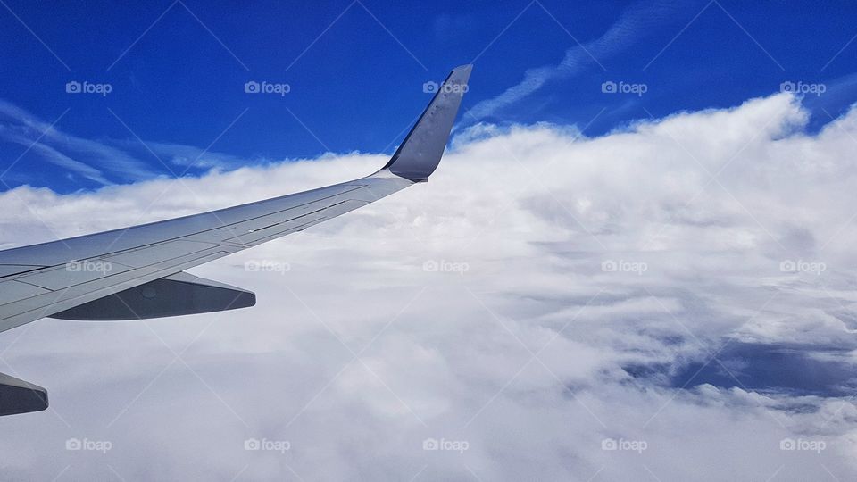 Sky, Airplane, No Person, Aircraft, Daylight