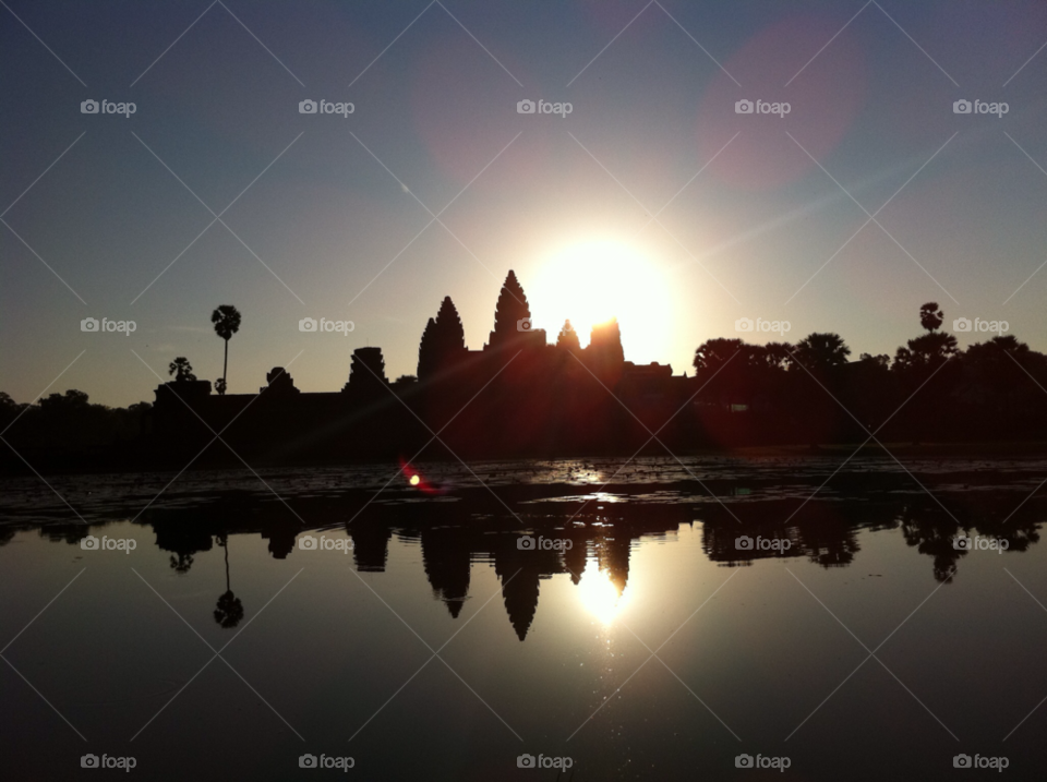 sunrise cambodia siem reap angkor wat by samyen