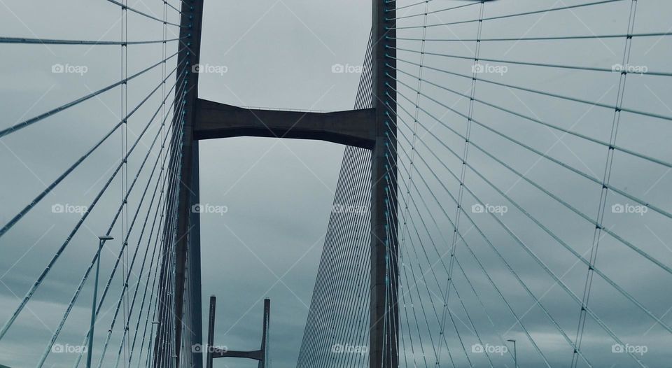 Severn Bridge between England and wales 