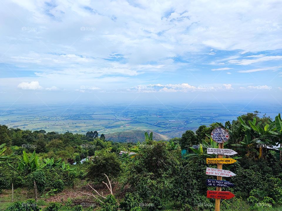 paisaje en el cauca Colombia