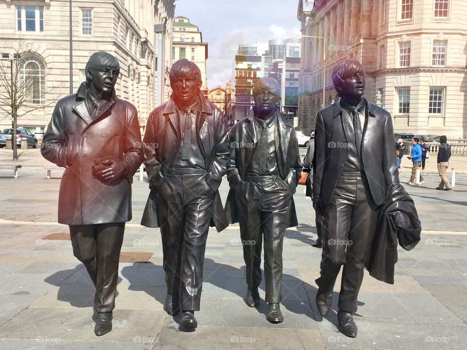 The Beatles, Albert Dock, Liverpool