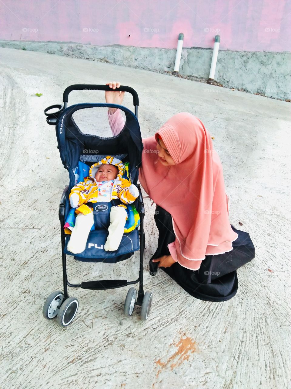 routine with my baby