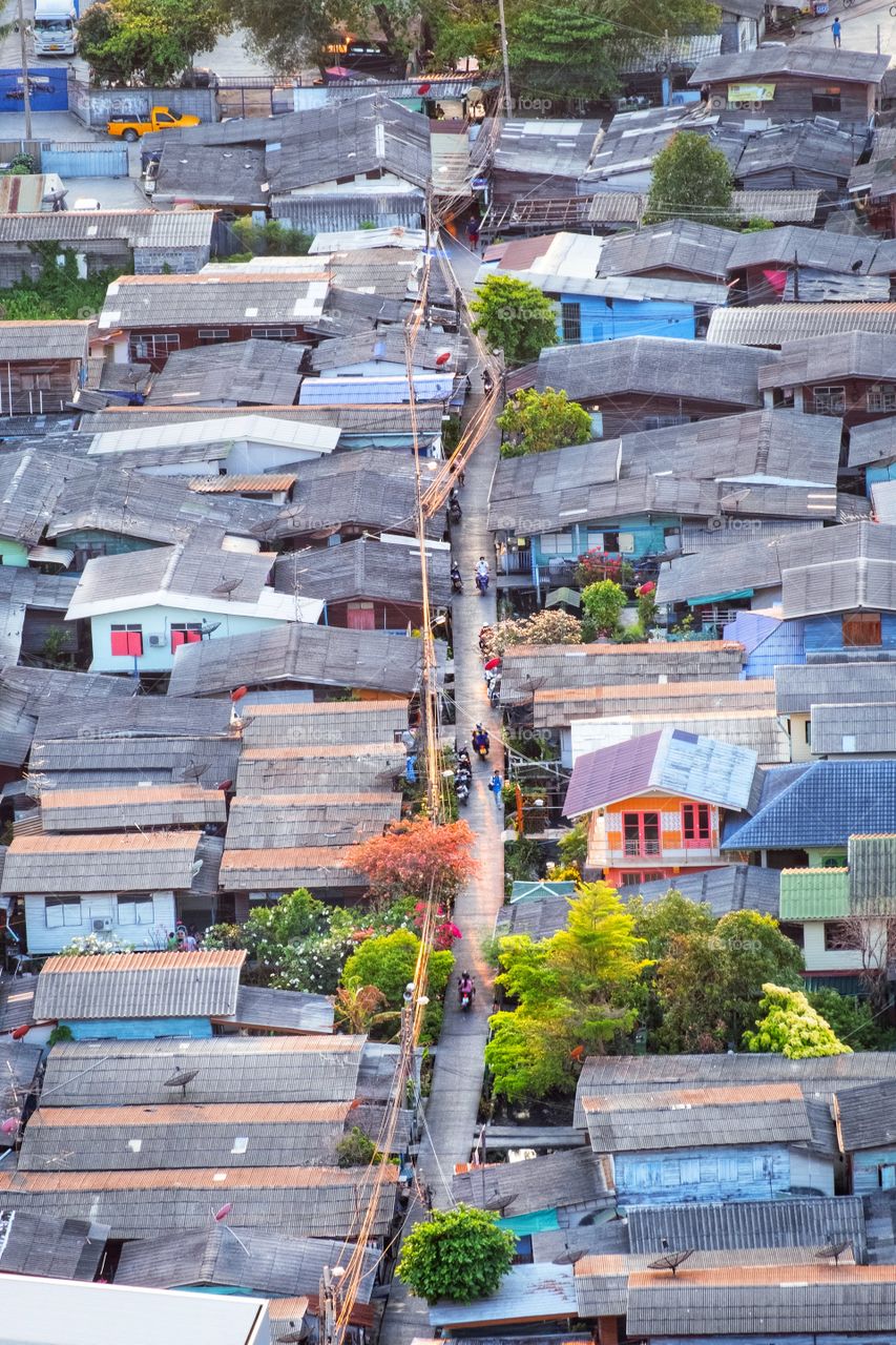 Bangkok city scape view