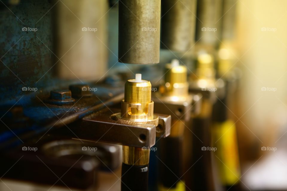 factory . the other side of factory and it's boring metal parts and hoses