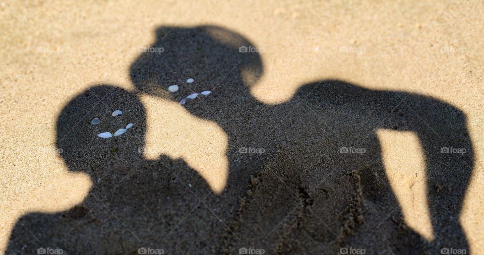 Shadows of a couple