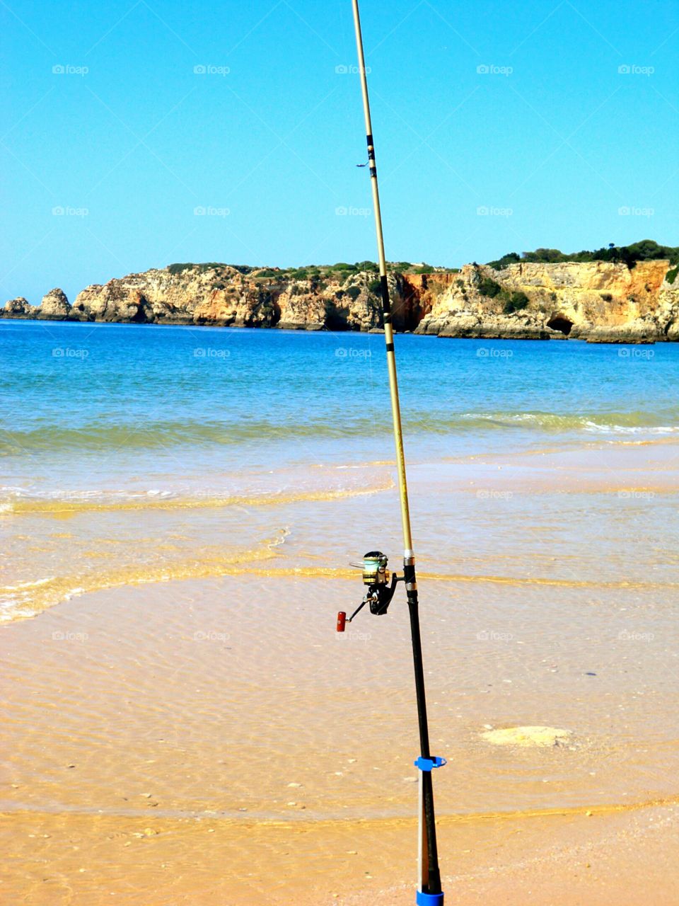 Fishing in seaside...