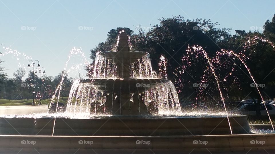 Water Fountain in Lake Charles, LA