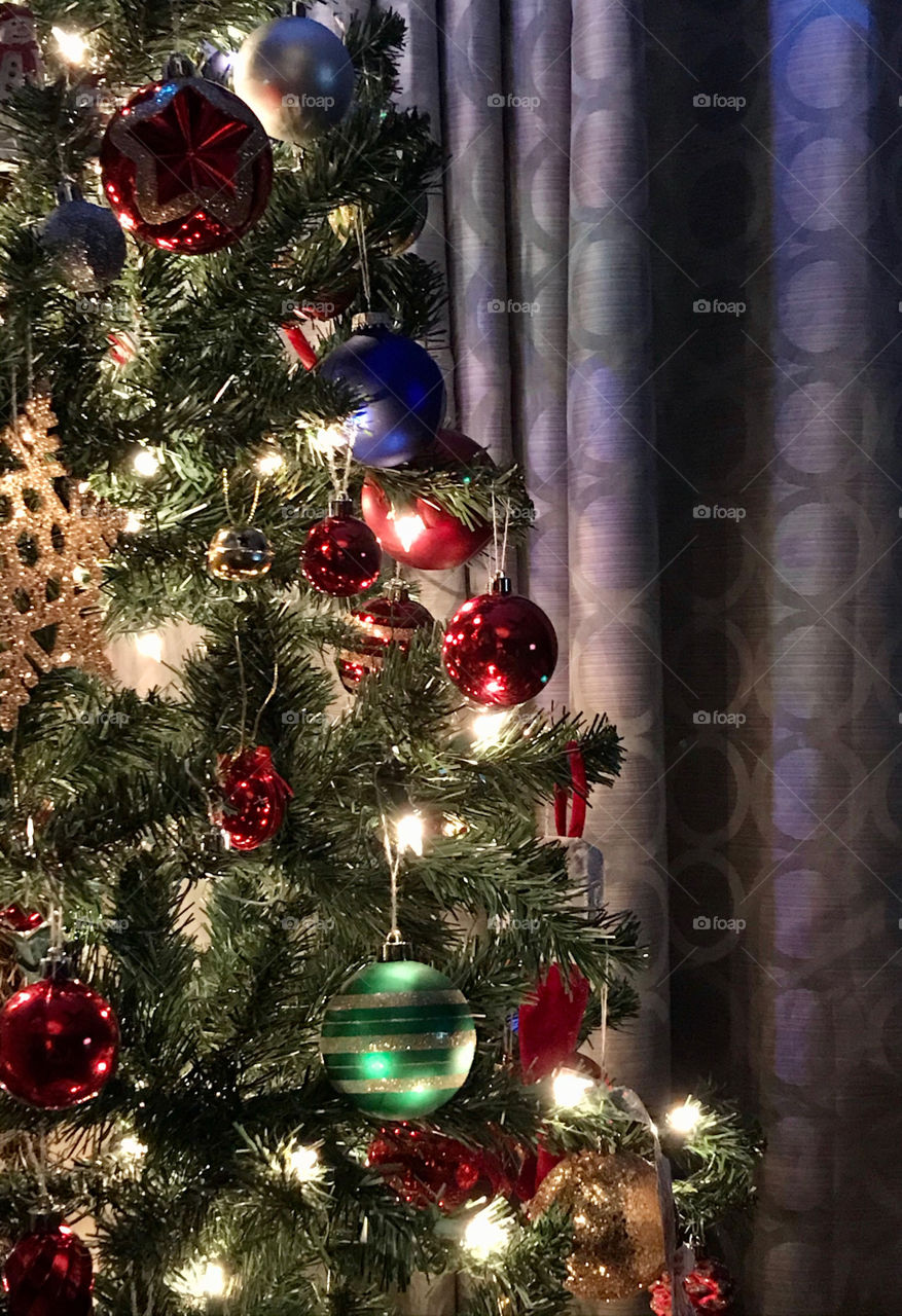 Decorated Christmas Tree 