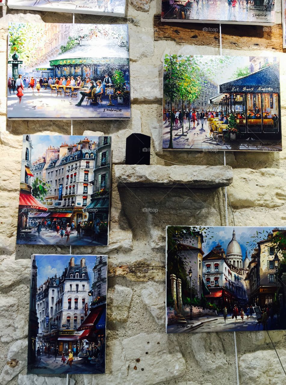 Montmartre artist's corner