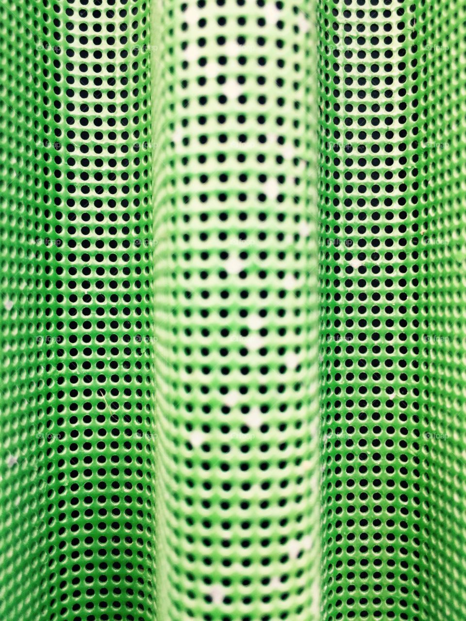 Green Color Story - meta mesh closeup