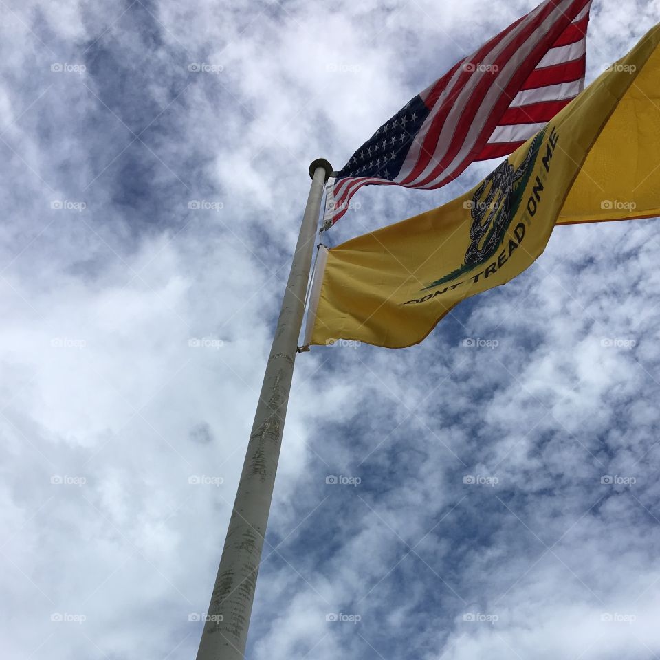 American🇺🇸 & Gadsden Marine "DONT TREAD ON ME" Flags