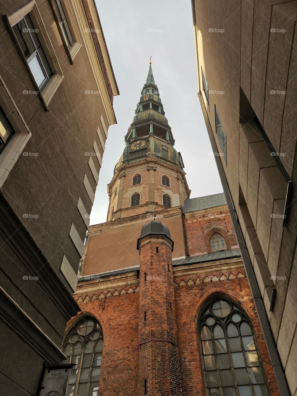 Beautiful architecture. Riga, Latvia. Old Town. Old Riga.