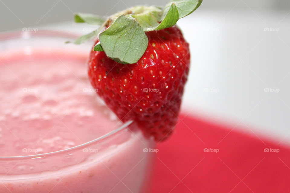 Strawberry smoothie