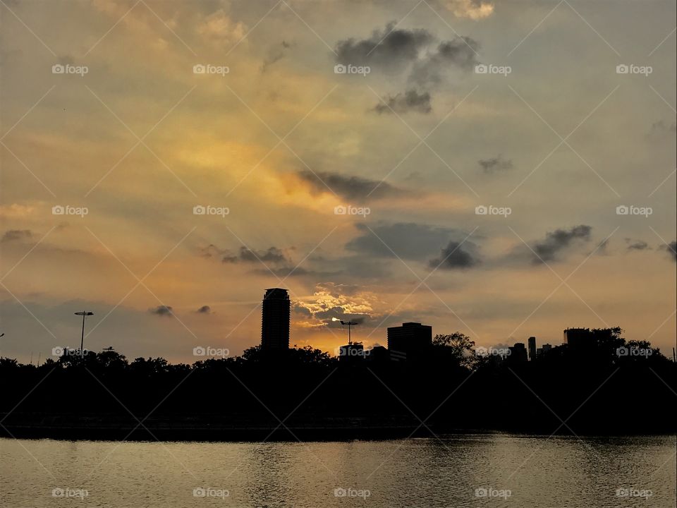 Sunset but still shining somehow 