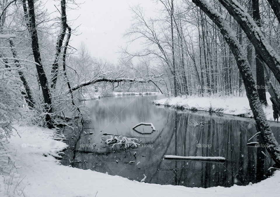Winter at Alum Creek