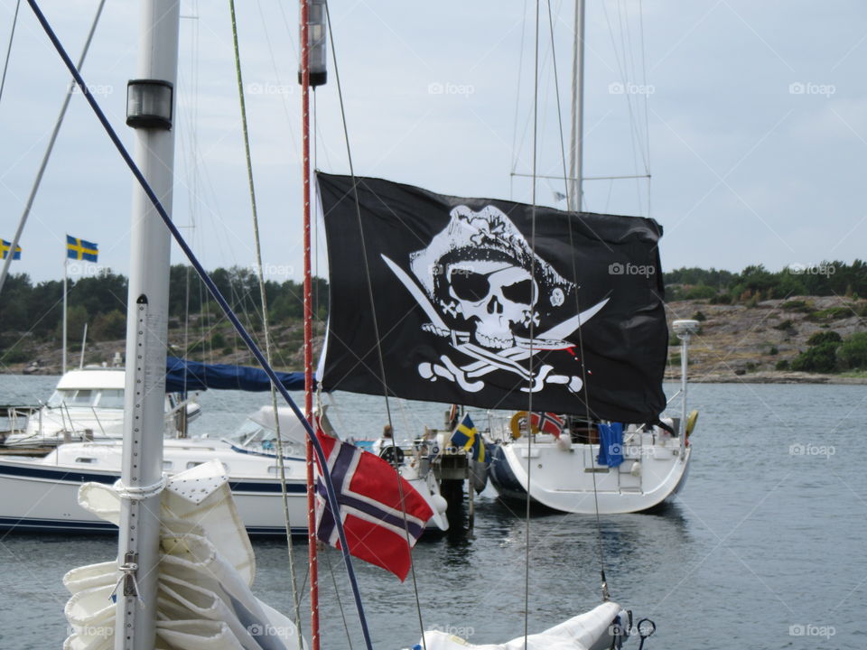 Pirate life. Grebbestad, Sweden.