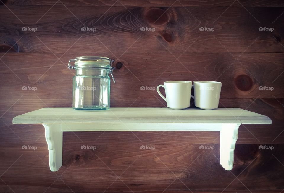 Rustic shelf