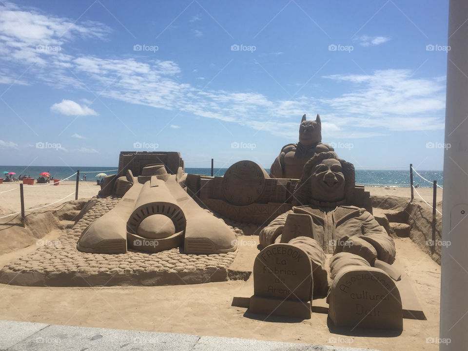Sand sculptures! Cadiz