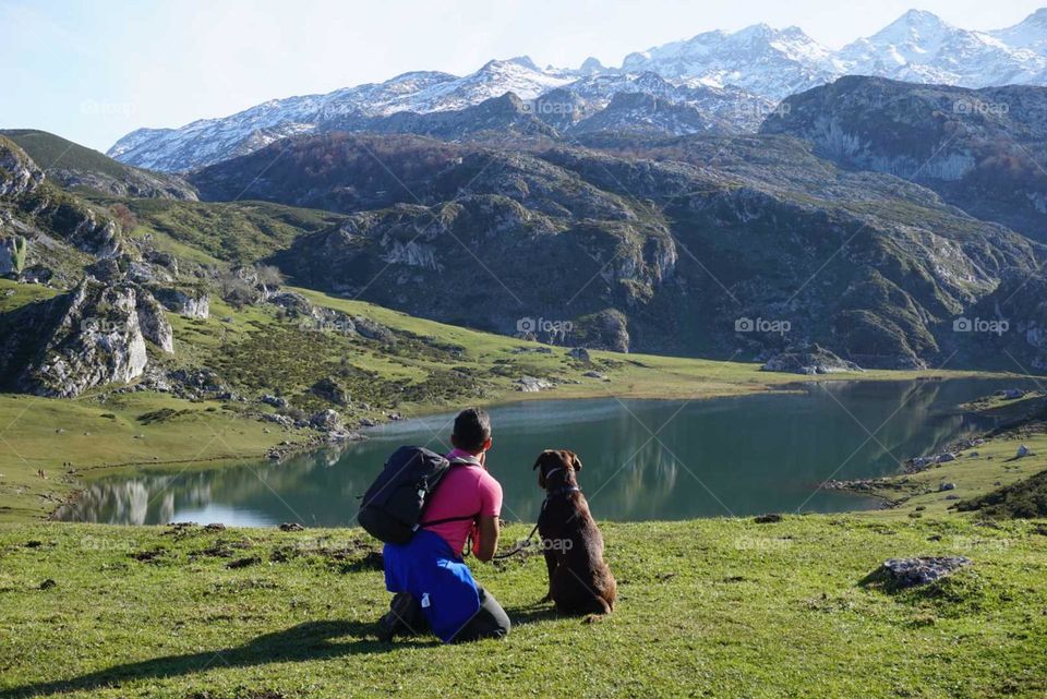 Adventure#place#nature#human#dog#exploring