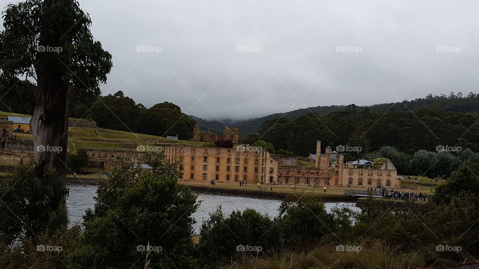 Port Arthur penitentiary building