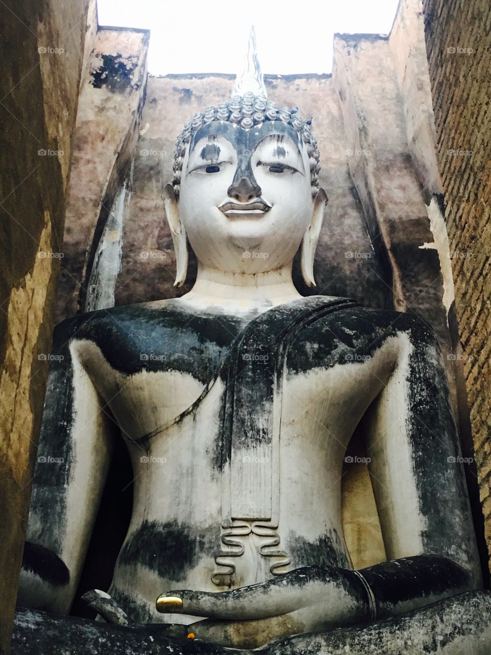 Wat sri chum temple, Sukhothai, Thailand, UNESCO world heritage 