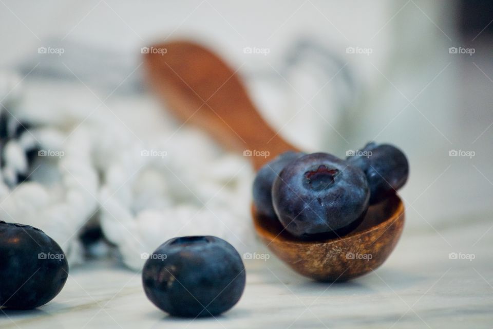 Blueberries from the garden 