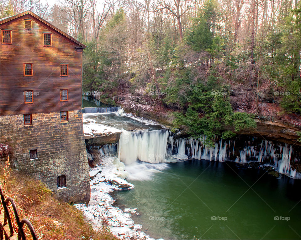 Lanterman's Mill at Mill Creek, Youngstown, Ohio