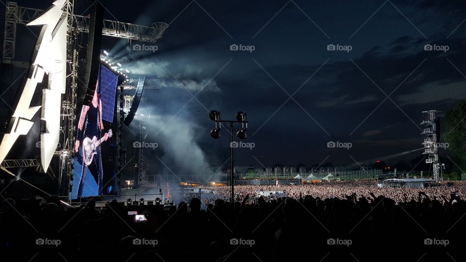 Metallica concert
