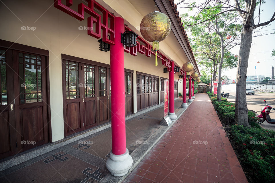 Chinese style house 