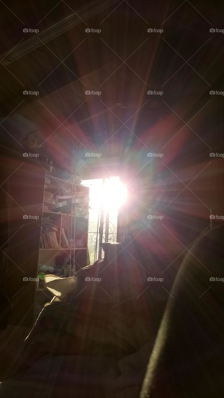 sol entra el dormitorio