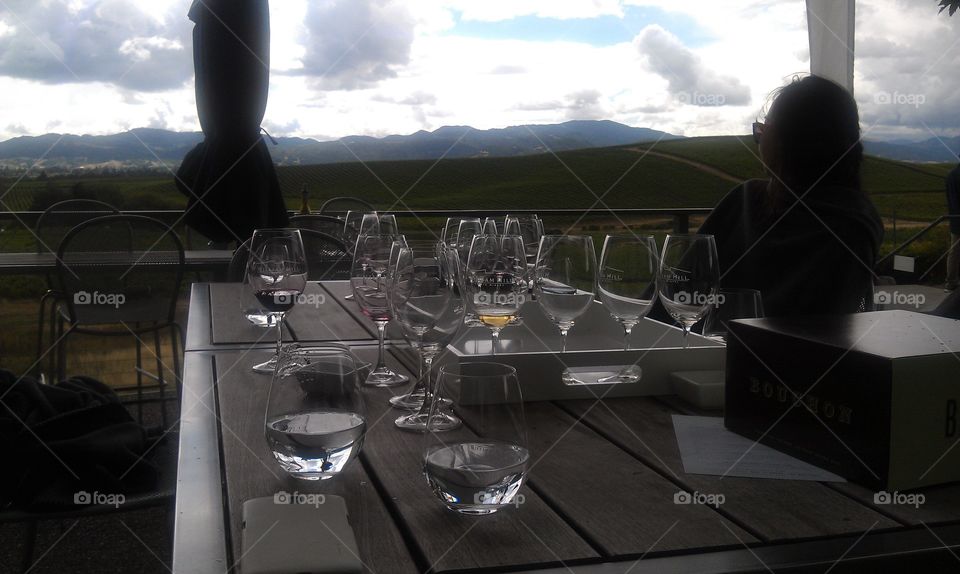 Napa Valley wine tasting