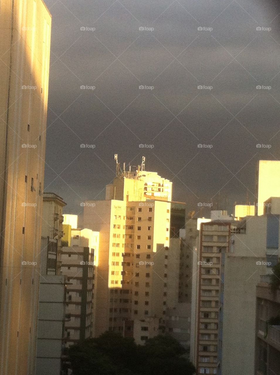 São Paulo sol e chuva