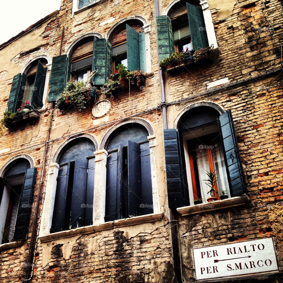 italy windows italia old by Najobo