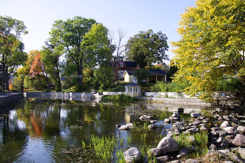 Autumn in Norrtälje, Sweden