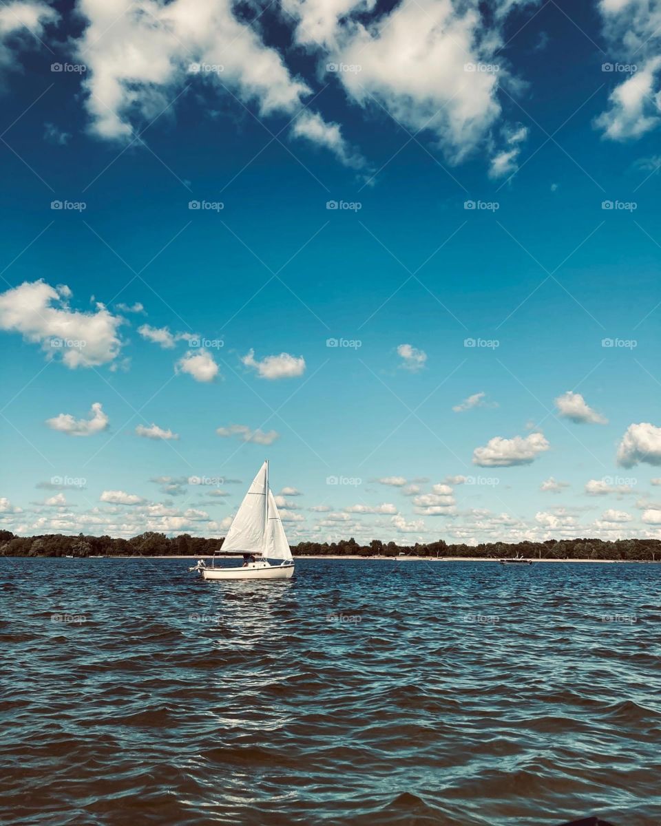 Sailing on a beautiful day!