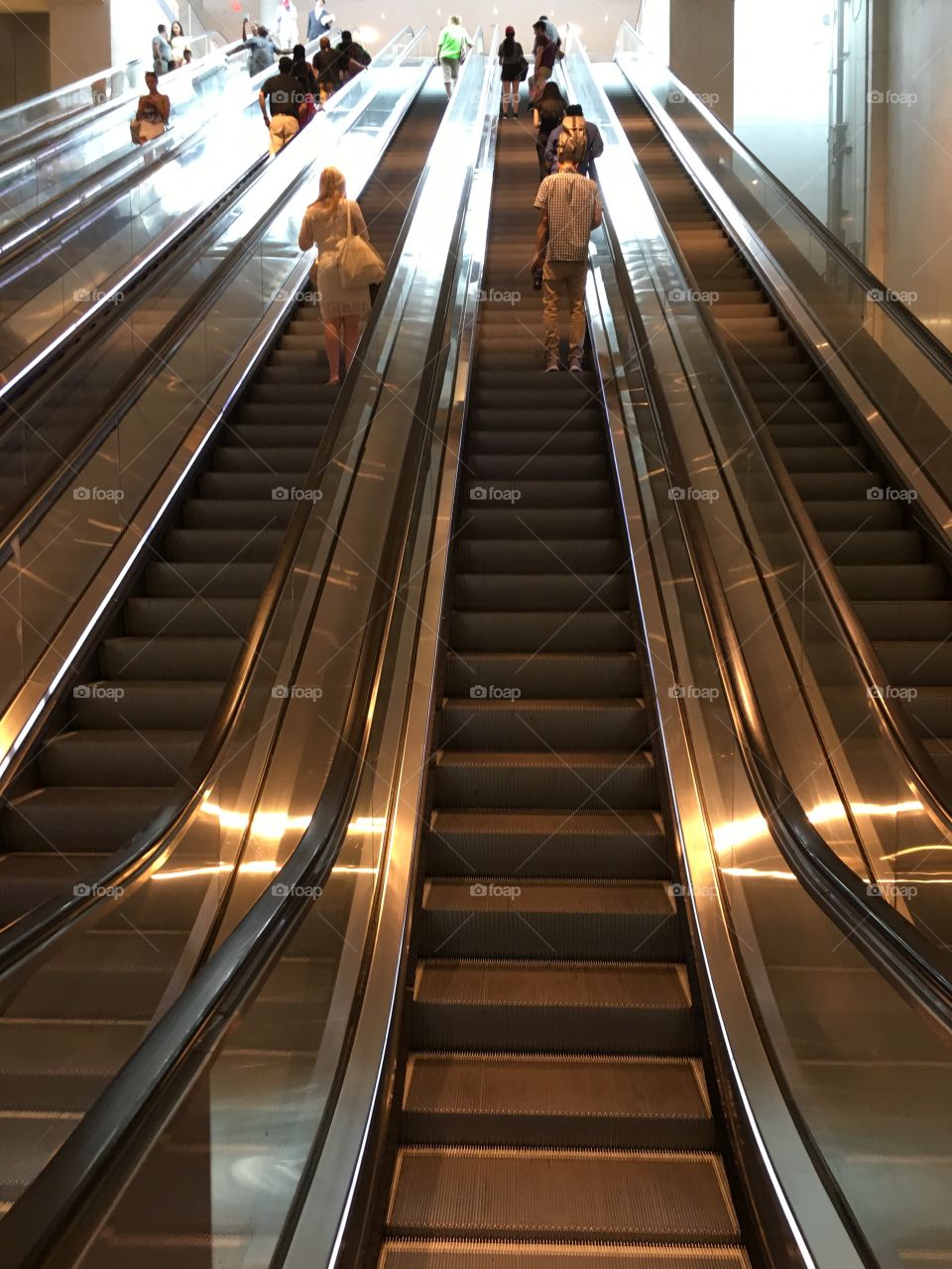 Escalator to Brookfield Mall