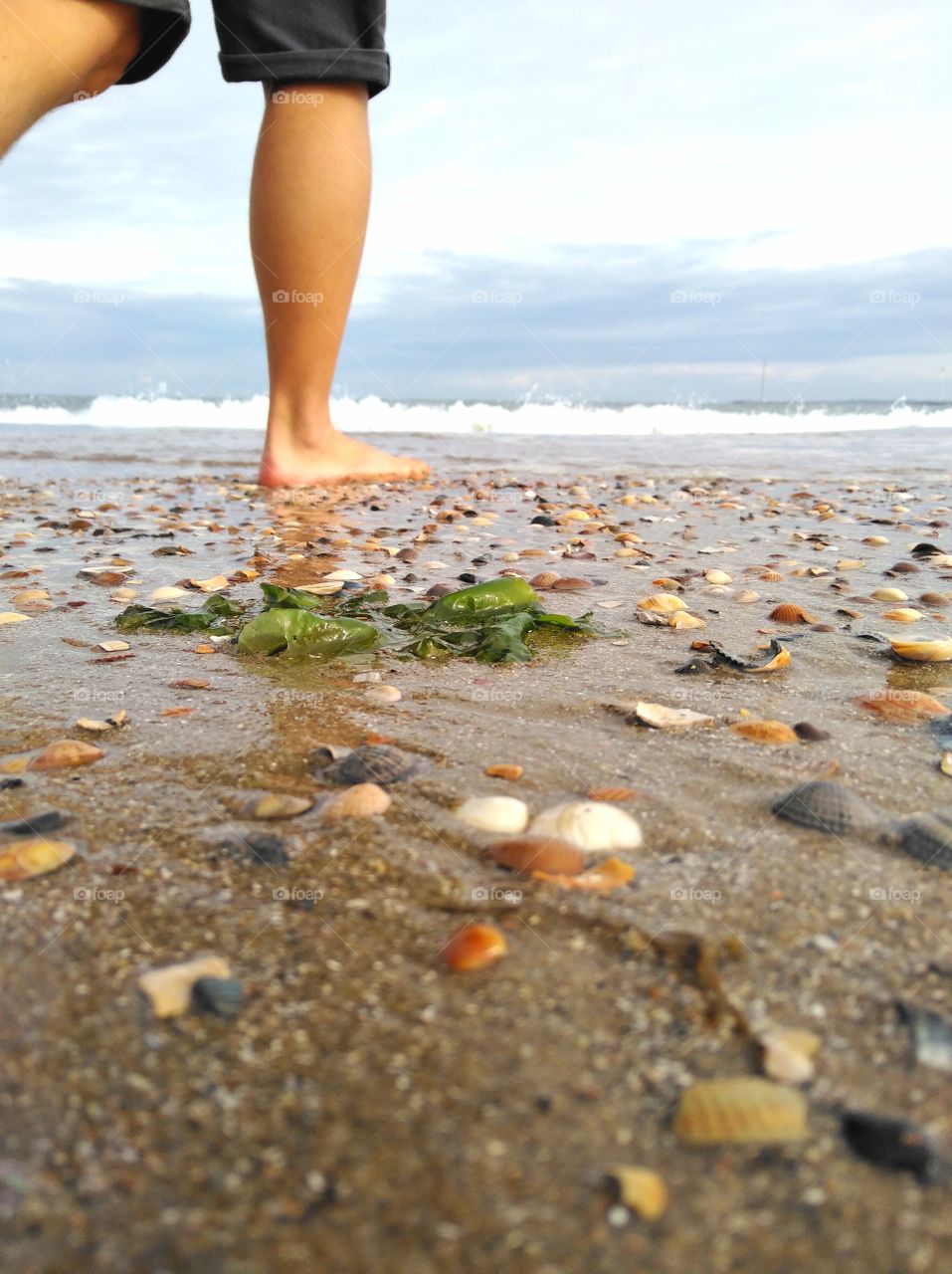 walk on the beach