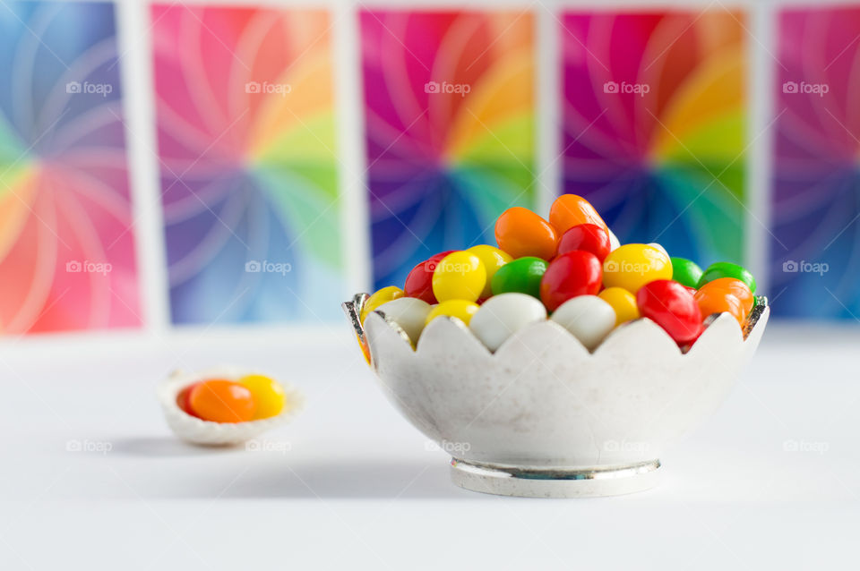 Colorful candies.