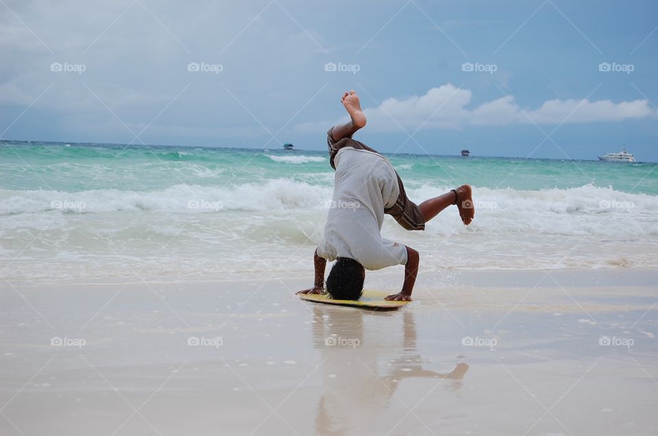 Skimboarding 
