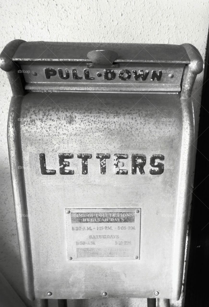 Vintage mailbox