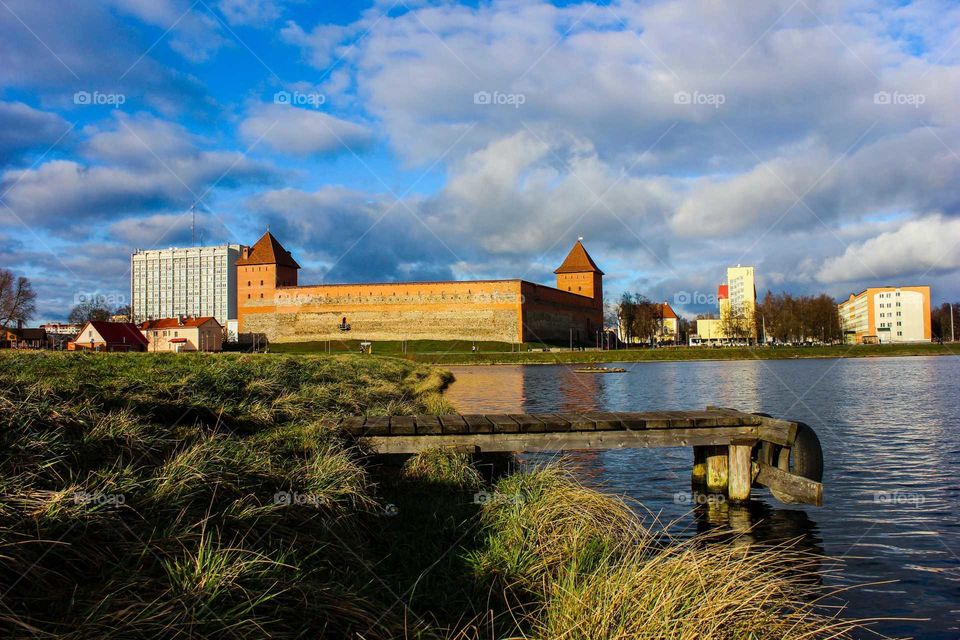 Lida castle. Belarus.