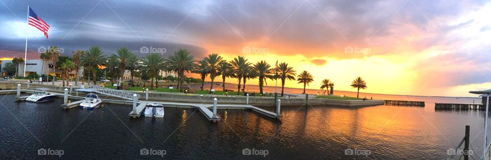 Water, No Person, Travel, Sunset, Tropical