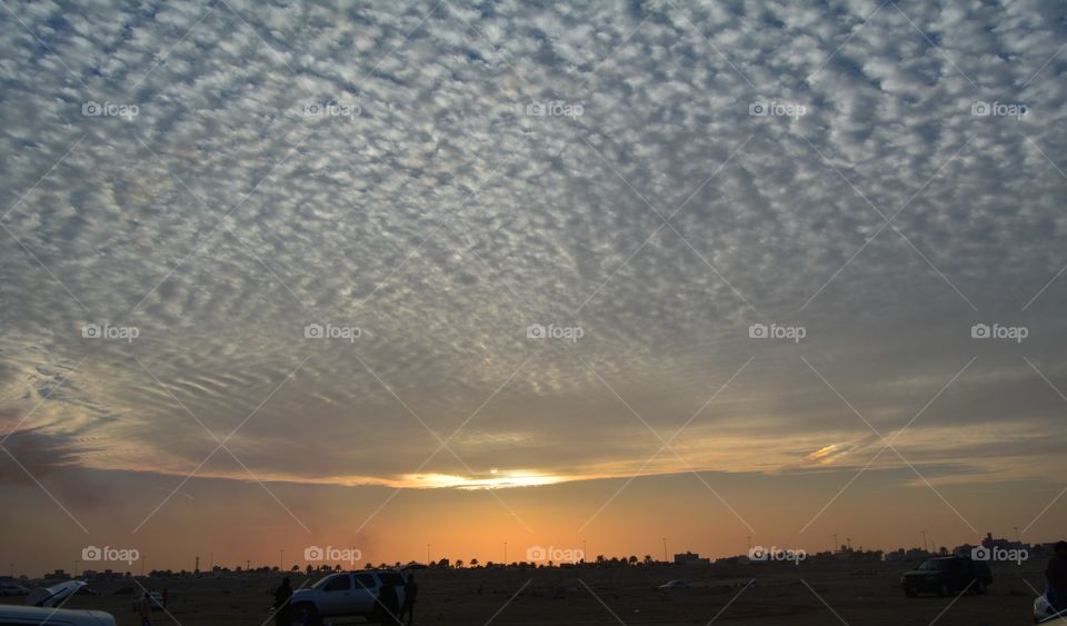 Bahrain cloud formation 