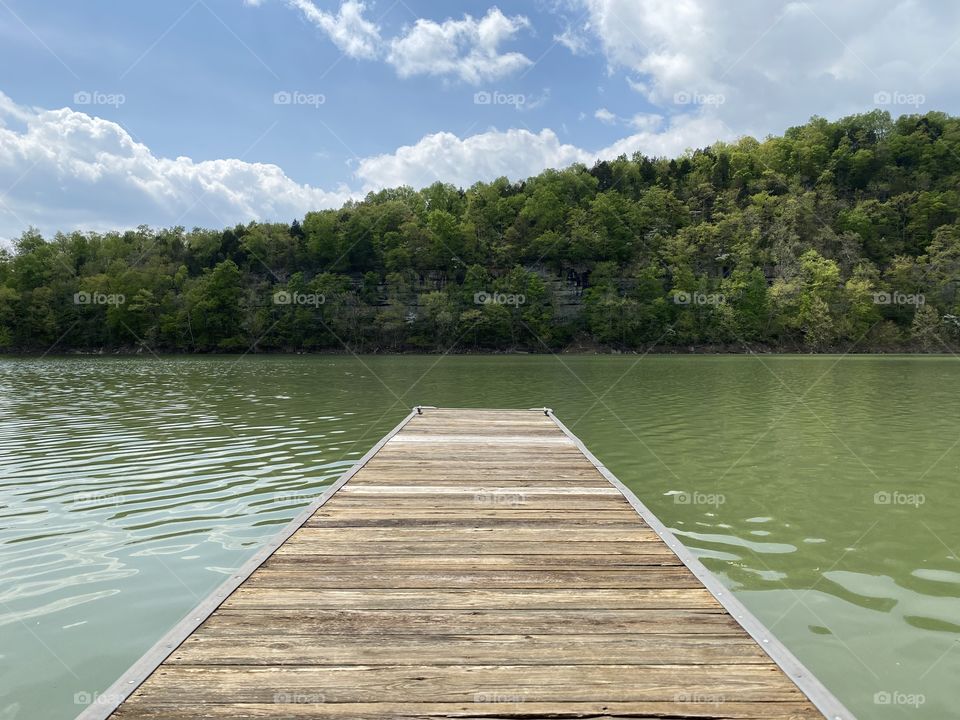 Down at the docks on a warm spring day.